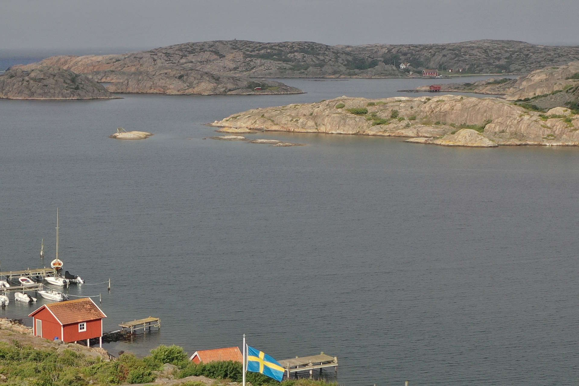 En eftermiddag vid Grebbestads hamn