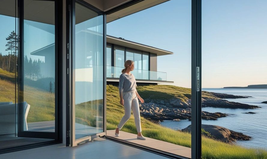 Ett fönster på glänt i Kungshamn